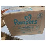 Pampers Baby Diapers - Swaddlers - Size 2, 186 Count, Ultra Absorbent Disposable Infant Diaper