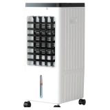 SimerSure 3-IN-1 Portable Air Conditioners, Evaporative Air Cooler w/Remote & 3 Speeds, Windowless Air Conditioner, 2 Gal Tank & 4 Ice Packs for 45H Cooling, Quiet Portable AC for Room Bedroom Office