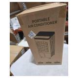 Windowless Portable Air Conditioners, Swamp Cooler with Oscillation, Evaporative Air Cooler with Remote, 7H Timer, Air Coolers Fan with 3Modes&Speeds for Bedroom Indoor Room (White, 9L)