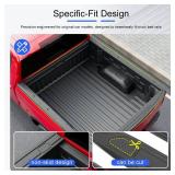CZmenghe 5.8FT Truck Bed Rail Cap Compatible with 2019-2025 Chevy Silverado GMC Sierra 1500 Bed Rail Covers Protector Replacement for 2019-2025 Chevy Silverado 1500 Accessories