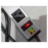 BERIGTTA 8-Outlet Long Metal Heavy Duty Power Strip - 6FT Cord, 15A/1875W, Wide Spaced Outlets, Mountable for Home, Office, Garage, and Workshop