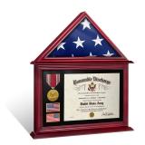 ASmileIndeep Flag Display Case Box for Folded 3