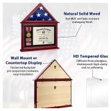 ASmileIndeep Flag Display Case Box for Folded 3