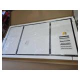 TETOTE Black Bathroom Vanity Mirror Beveled Frame 48\" x 24\" Black Rectangle Metal Framed Bathroom Wall Mirror for Over Sink, Tempered Glass, Modern Farmhouse Bedroom, Entryway, Living Room