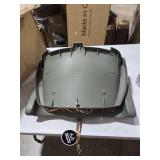 Attwood Padded Boat Seat  Camouflage  Molded Plastic Frame  20 Inches W x 17 Inches D x 12 Inches H