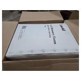 LUCID 4 Inch Gel Memory Foam Mattress Topper-Ventilated Design-Ultra Plush-Twin XL