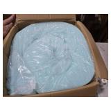 LUCID 4 Inch Gel Memory Foam Mattress Topper-Ventilated Design-Ultra Plush-Twin XL