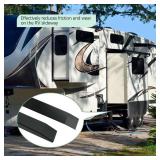 PACEWALKER RV Slide Out Ski Set Slide Out Stabilizers, RV Floor Saver for RV Camper Prevents Floors from Being Scratched and Scuffed 2PCS Do Not Include Butyl