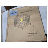 10 Panels No Dig Decorative Outdoor Garden Fence for Yard, 24 in(H) X 20 ft(L) Animal Barrier Fencing Rustproof Metal Wire Panel Border for Dog, Rabbits, and Patio Temporary Ground Stakes