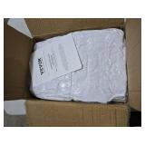 VEVOR 30 PCS White Folding Chair Covers - Ideal for Weddings, Parties, Dining, and Banquets - Universal, Washable Slipcovers for Folding Chairs - Elegant Event DÃ©cor