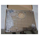 Serene Valley Sink Grid 19\" X 14-1/8\", Rear Drain with Corner Radius R 3/8\", SVH1914R