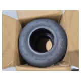 GICOOL (2 Pack) 11x4.00-5 Tubeless Zero Turn Mower Tires, Riding Lawnmower Smooth Tread, 4 Ply