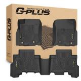 G-PLUS Floor Mats for Toyota 4Runner 2013-2024 & Fit Lexus GX460 2014-2023(Only for 5 Seats),All Weather TPE Custom Fit Floor Liner 1st & 2nd Row Heavy Duty Car Mats