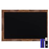 HBCY Creations Rustic Magnetic Wall Chalkboards (Torched Brown, 24 x 36 Inch)