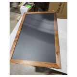 HBCY Creations Rustic Magnetic Wall Chalkboards (Torched Brown, 24 x 36 Inch)