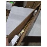 Zenna Home Adjustable Curtain Tension Rod for Windows, No Drill Expandable Tension Curtain Rod with Decorative Ball Finials, Easy Install Window Rod, 48 to 84 Inch, Gold