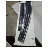 Husky Liners Low Profile Ventvisors/Rain Guards | Fits 2019-2023 Subaru Ascent, 4 pcs. | Smoke w/Chrome Trim - 2884063
