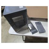Frigidaire Gallery, 33 Lbs. Countertop Ice Maker, Nugget Shaped Ice, Stainless Steel Trim, Black