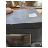 Frigidaire Gallery, 33 Lbs. Countertop Ice Maker, Nugget Shaped Ice, Stainless Steel Trim, Black
