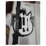 JDDWIN Wii Guitar Hero, Wireless Guitar for Wii Hero and Rock Band 2/3 Games with RGB Light & Strap, Compatible with All Nintendo Wii games