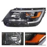 munirater Headlamp Headlight Assembly Replacement for 2016 2017 2018 Explorer with DRL Left Side FB5Z13008AD