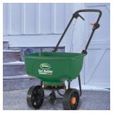 Scotts Turf Builder EdgeGuard DLX Broadcast Spreader for Seed, Fertilizer, Salt, Ice Melt, Holds up to 15,000 sq.ft. Product