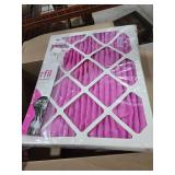 Colorfil 16x20x1 Air Filter (2-Pack) | Made in the USA | Color Changing | Remove Cat and Dog Odor | MERV 8 for Pet Hair Dander and Dust | 15.5\"x19.5\"x0.75\" Exact Size