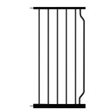 Fairy Baby Safety Gate 14.17 inch Extension for Extra Wide Baby Gate Dog gate Pressure Mounted Walk Through Pet Gate Black