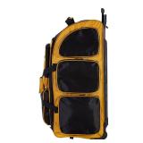Travelers Club Xpedition 30 Inch Multi-Pocket Upright Rolling Duffel Bag, Arrowwood, 30\" Suitcase