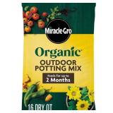 Miracle-Gro Organic Outdoor Mix 3lbs Potting Soil