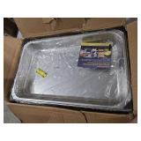 WantJoin Steam Table Hotel Pans 1/1 Full Size 2.5 Inch Deep 6 Pack, Stainless Steel Metal Tray Sets Food Storage Container for Restaurant Chafing Dishes Commercial Buffet Warmer Catering Supplies