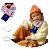 Kids Scarf Heated Scarf for girls Rechargeable,Intelligent Electric boys scarf,Cold Weather scarf with power bank