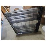 Raised Metal Platform Bed offers support, storage, King 2 Piece