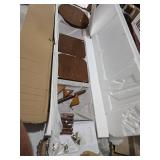 Full Length Mirror Coat Rack Solid Wood Floor Mirror 66\"x12\" Full Length Mirror with Stand Long Mirrors for Bedroom,Living Room