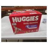 Huggies Little Movers Baby Disposable Diapers - Size 5 - 58ct
