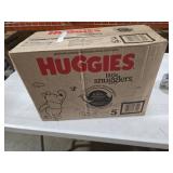 Huggies Size 5 Diapers, Little Snugglers Baby Diapers, Size 5 (27+ lbs), 132 Count (2 Packs of 66), Packaging May Vary