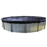 In The Swim 24 Foot Round Pool Value Winter Cover for Above Ground Pools