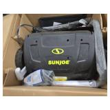 Sun Joe Electric Lawn Dethatcher & Scarifier with 8-Gal Bag, 12 Amp, 12.6 Inch, Black - Heavy Duty Gardening Machine and Equipment for Lawn, Yard, and Grass, AJ801E