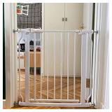 BalanceFrom Easy Walk-Thru Safety Gate for Doorways and Stairways with Auto-Close/Hold-Open Features