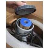 Intex C330 Krystal Clear Cartridge Filter Pump for Above Ground Pools: 330 GPH Pump Flow Rate Improved Circulation and Filtration Easy Installation Improved Water Clarity Easy-