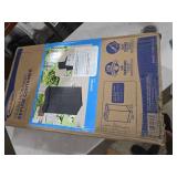 Suncast Trash Hideaway Refuse Container  Outdoor Resin Bin  Cyberspace