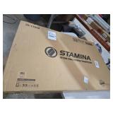 Stamina InTone Oval Fitness Rebounder Trampoline for Cardio with Handlebars