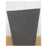 Square Composite Indoor Outdoor Planter Pot 12\"x12\"x14\" Charcoal Gray - Threshold