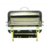 Winco Full Size Chafer with Gold Plated Handle & Legs - Retail: $72