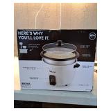 Aroma 32 Cup Dishwasher Safe Pot Style Cooker with Lid  3 Piece  White