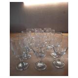 Libbey Classic Glass Goblets Set Of 12, Dishwasher Safe 16.25 Oz Drinking Goblets for Tea, Sangria and More, Ideal Stemmed Water Glasses for Parties