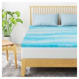 Aidoly Mattress Topper Full, 2 Inch Soft Memory Foam Cooling Gel Mattress Topper to Relieve Back Pain