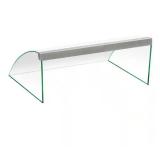 11-Roller Hot Dog Machine Tempered Glass Sneeze Guard Roller Cover for Countertop Electric Grill - Retail: $75