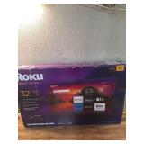 Roku 32" Select Series 720p HD Smart Roku TV with Roku TV Remote - Retail: $160