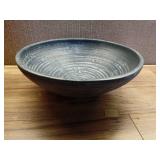 Signature Design by Ashley Meadie Bowl, Distressed Blue - Retail: $65